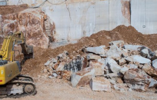 controllo di cave a cielo aperto