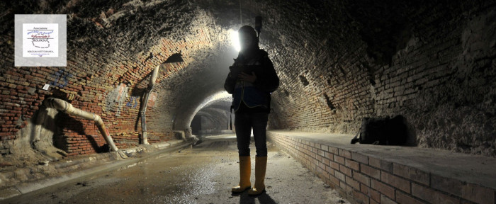 HERON - Mapping and analysis of underground tunnel and upper streets. Aposa underground river, Bologna (IT)